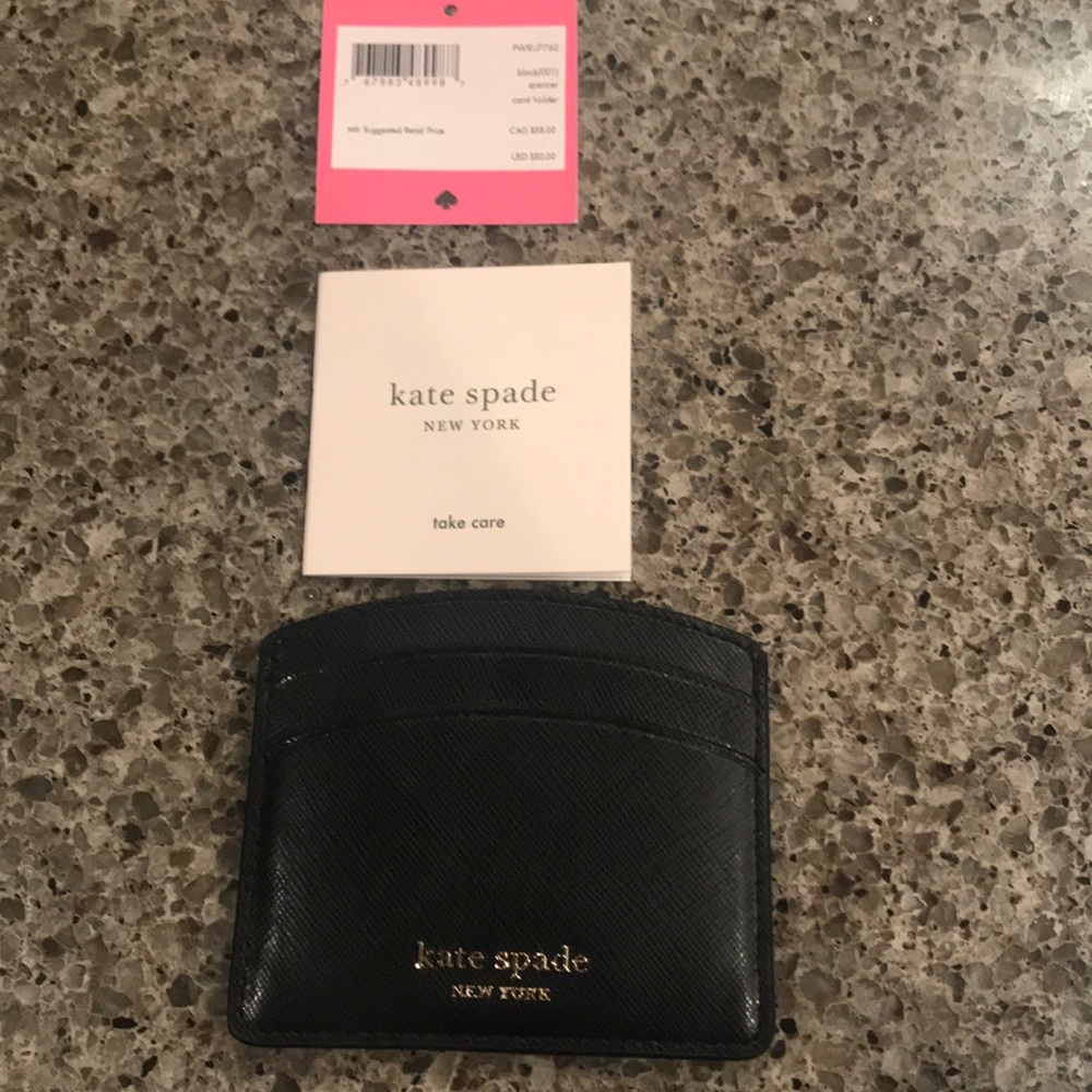 Kate Spade brand new leather, credit card holder.